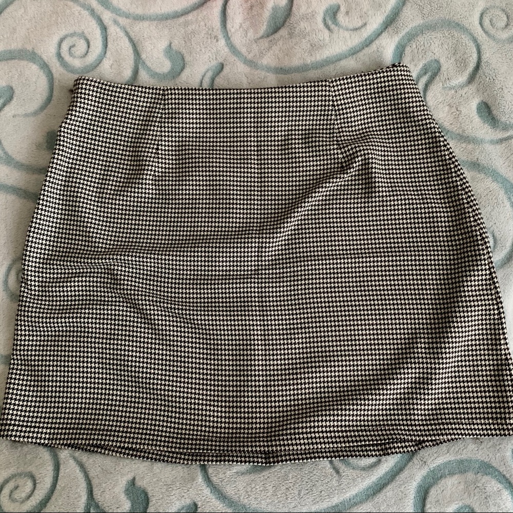 FOREVER 21 gingham mini skirt